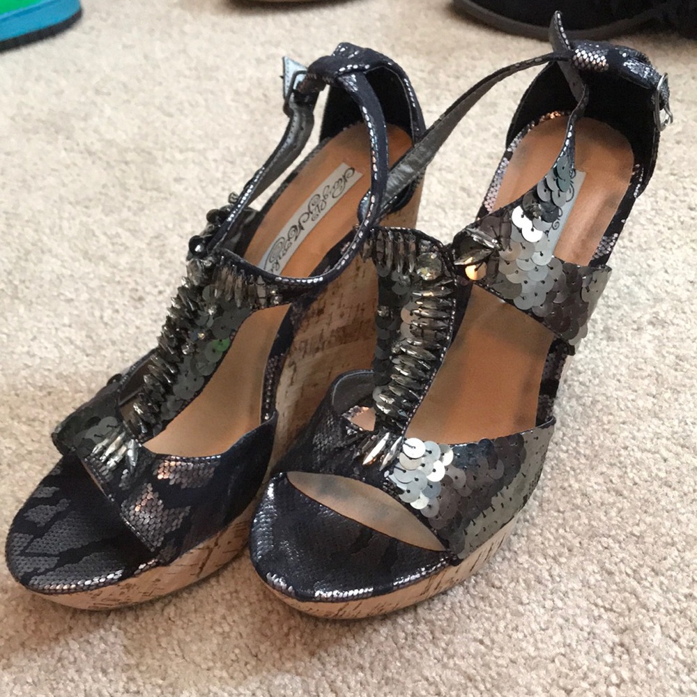 Naughty Monkey Wedge Sandal Espadrille 8